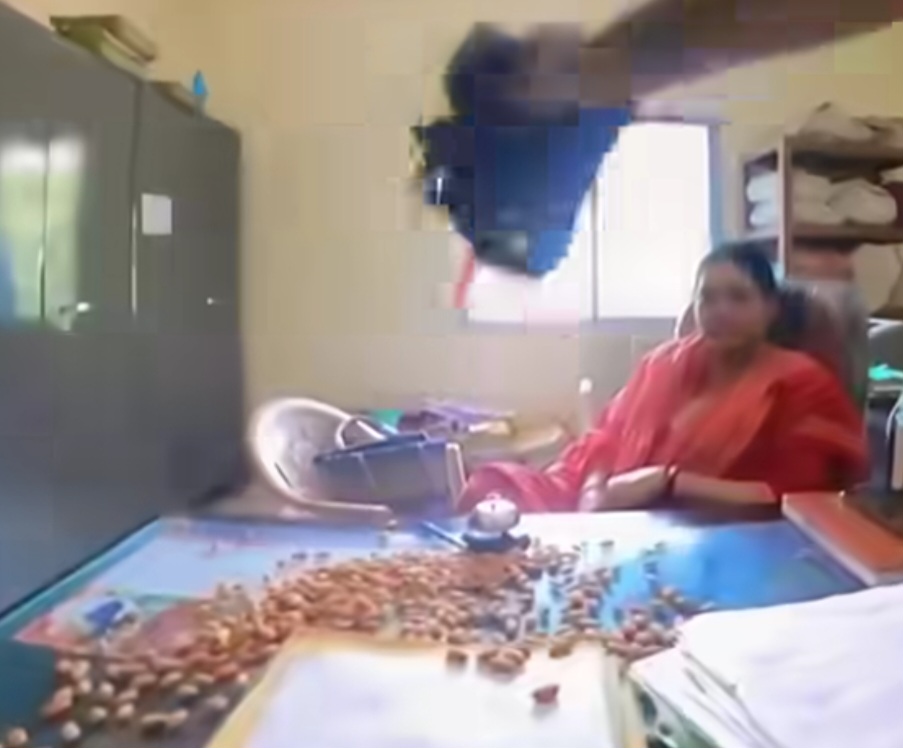 बादाम लेकर सरकारी दफ्तर पहुंचा युवक, उप संपदा अधिकारी से कहा- इसे खाओ, मेरी फाइल ढूंढ़ो...